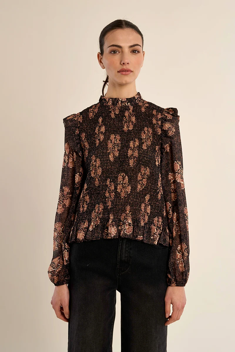 Blouse volanté - MOLLY BRACKEN Blouse volanté - MOLLY BRACKEN