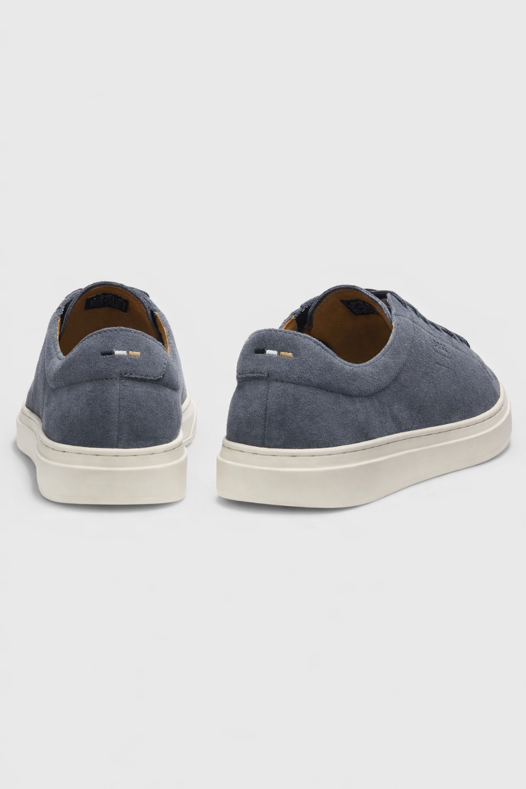 Espadrilles en suède logo embossé – HUGO BOSS Espadrilles en suède logo embossé – HUGO BOSS