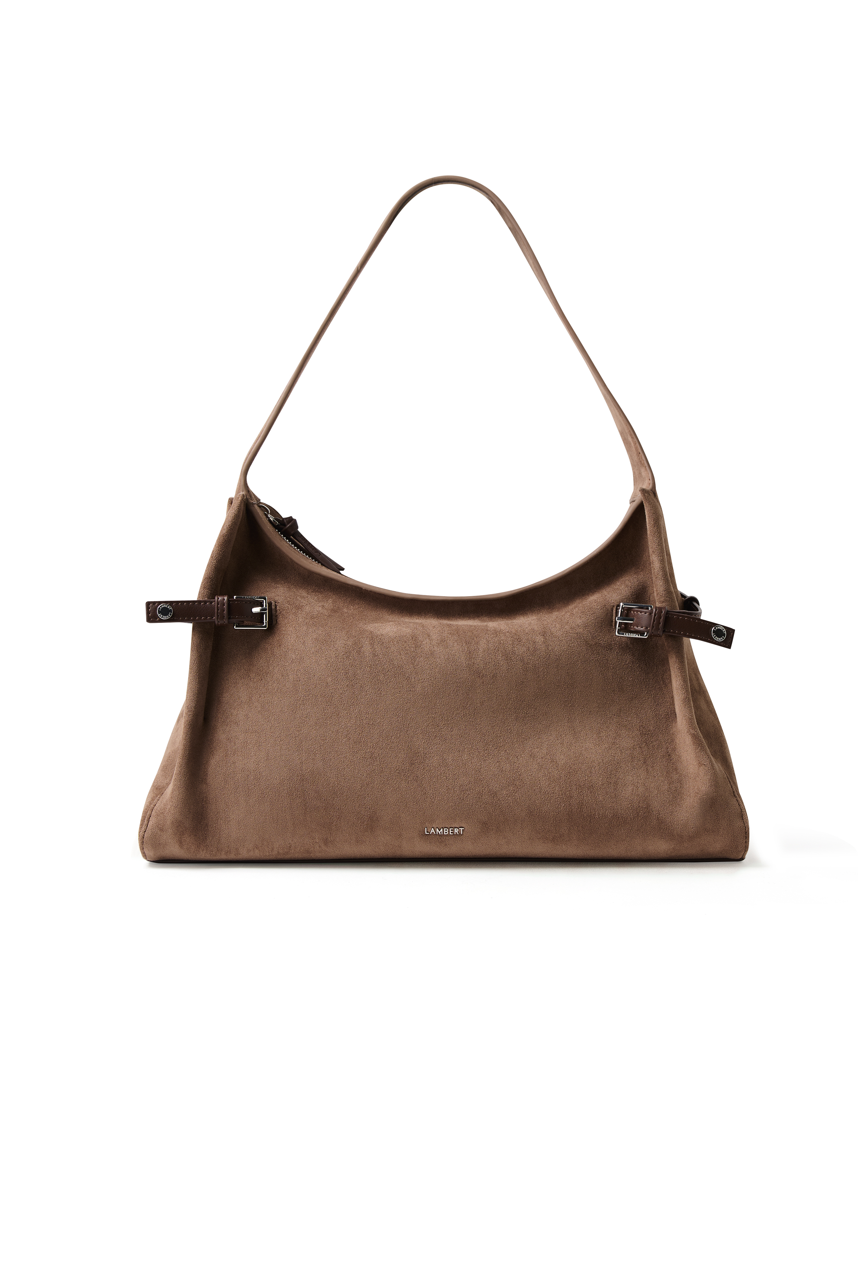 Sac à épaule Trinity – LAMBERT - TRINITY-TAUPE-SUER - LAMBERT Sac à épaule Trinity – LAMBERT - TRINITY-TAUPE-SUER - LAMBERT