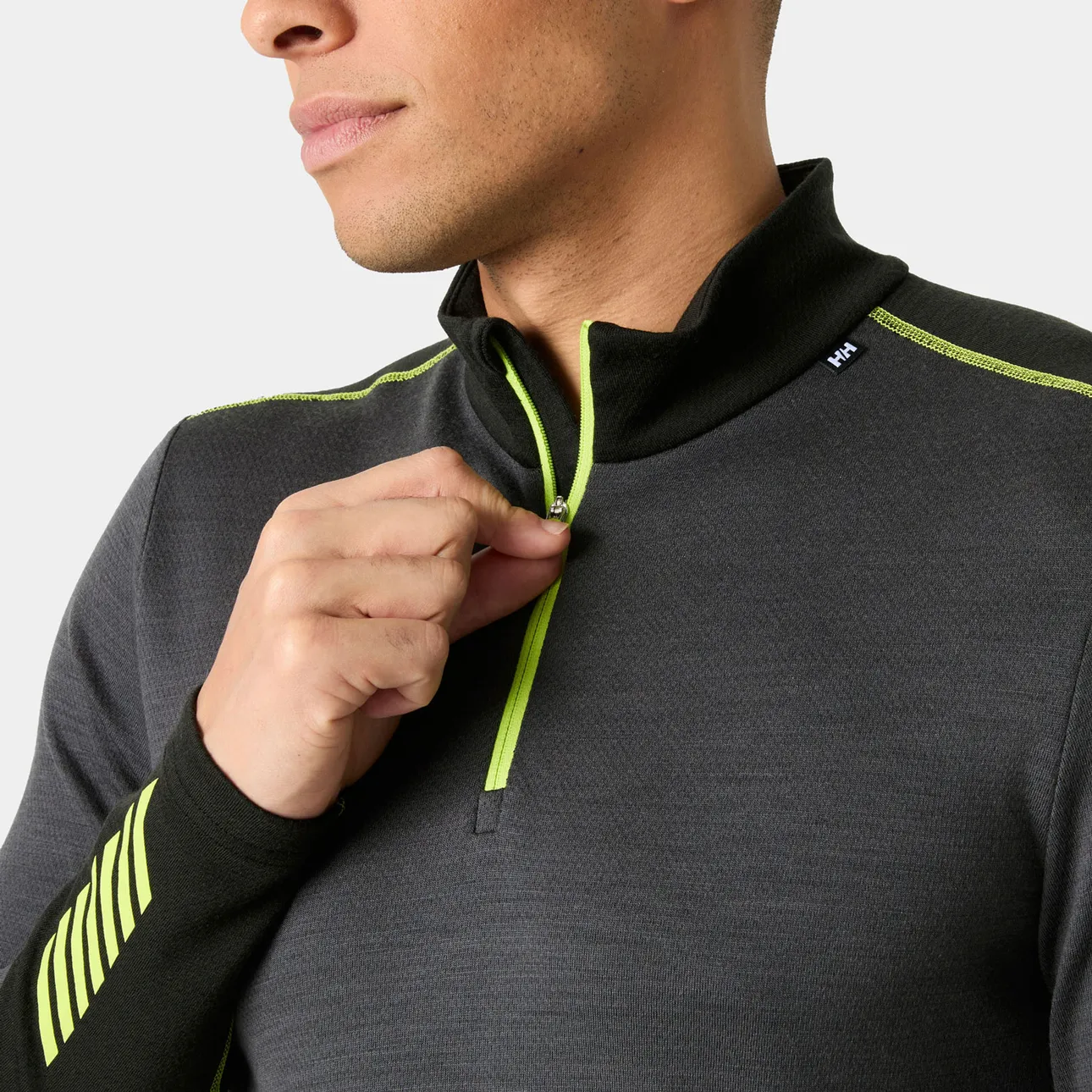 Haut thermique Demi-zip en Merino - HELLY HANSEN Haut thermique Demi-zip en Merino - HELLY HANSEN
