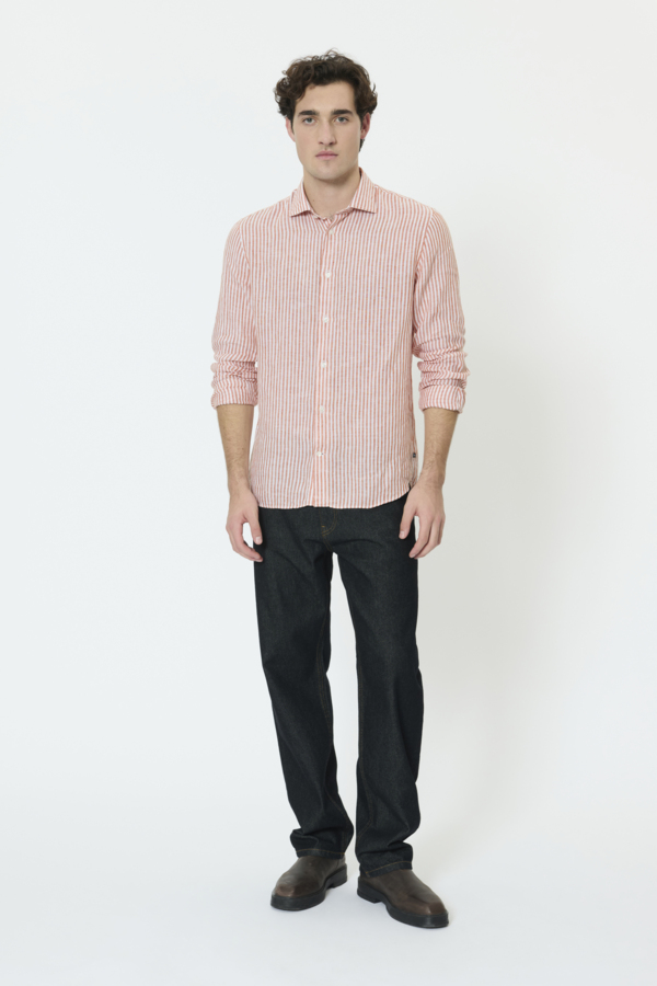 Chemise Marc en lin rayé – MATINIQUE Chemise Marc en lin rayé – MATINIQUE