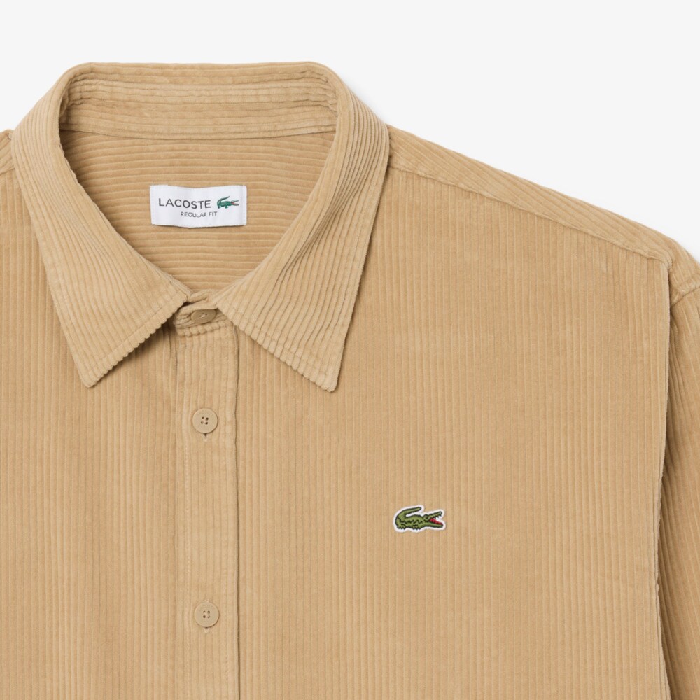 Chemise côtelée – LACOSTE Chemise côtelée – LACOSTE