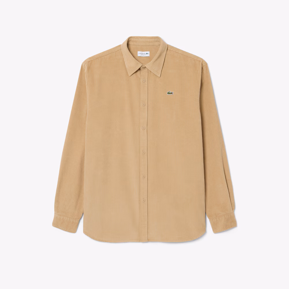 Chemise côtelée – LACOSTE Chemise côtelée – LACOSTE