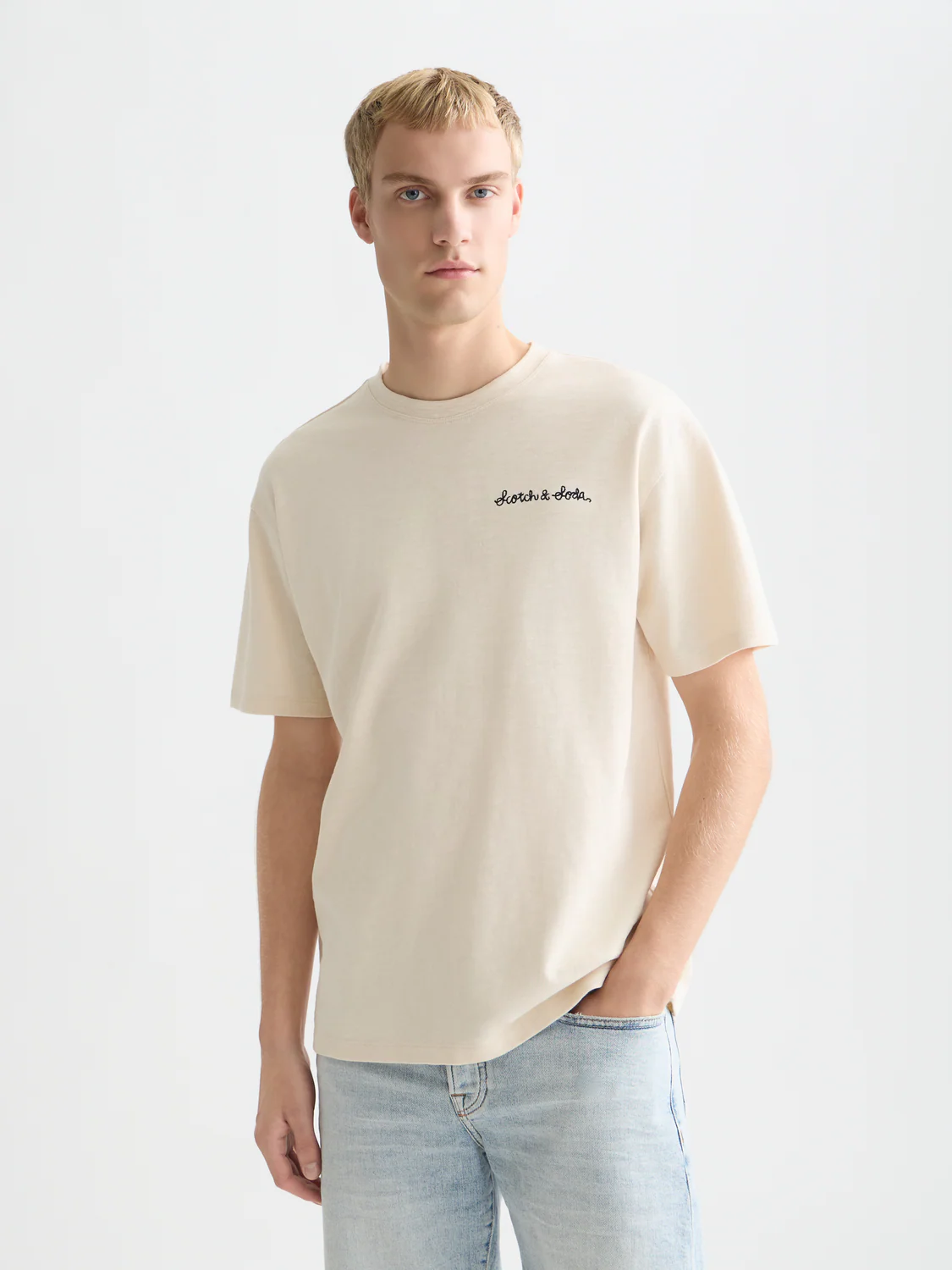 T-shirt logo griffé – SCOTCH & SODA - 182285-270 - Scotch & Soda T-shirt logo griffé – SCOTCH & SODA - 182285-270 - Scotch & Soda