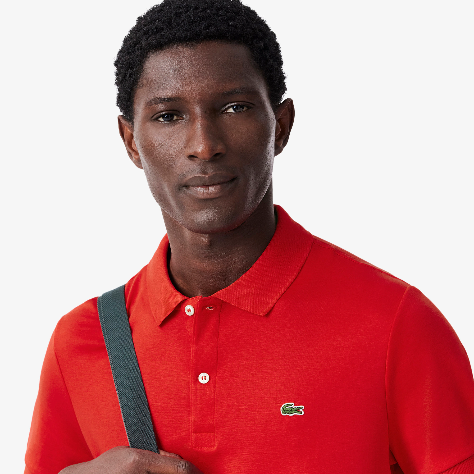 Polo regular fit jersey de coton ultra doux - LACOSTE Polo regular fit jersey de coton ultra doux - LACOSTE