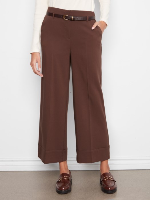 Pantalon large ceinturée – CHARLIE B - C5809 - Charlie B Pantalon large ceinturée – CHARLIE B - C5809 - Charlie B