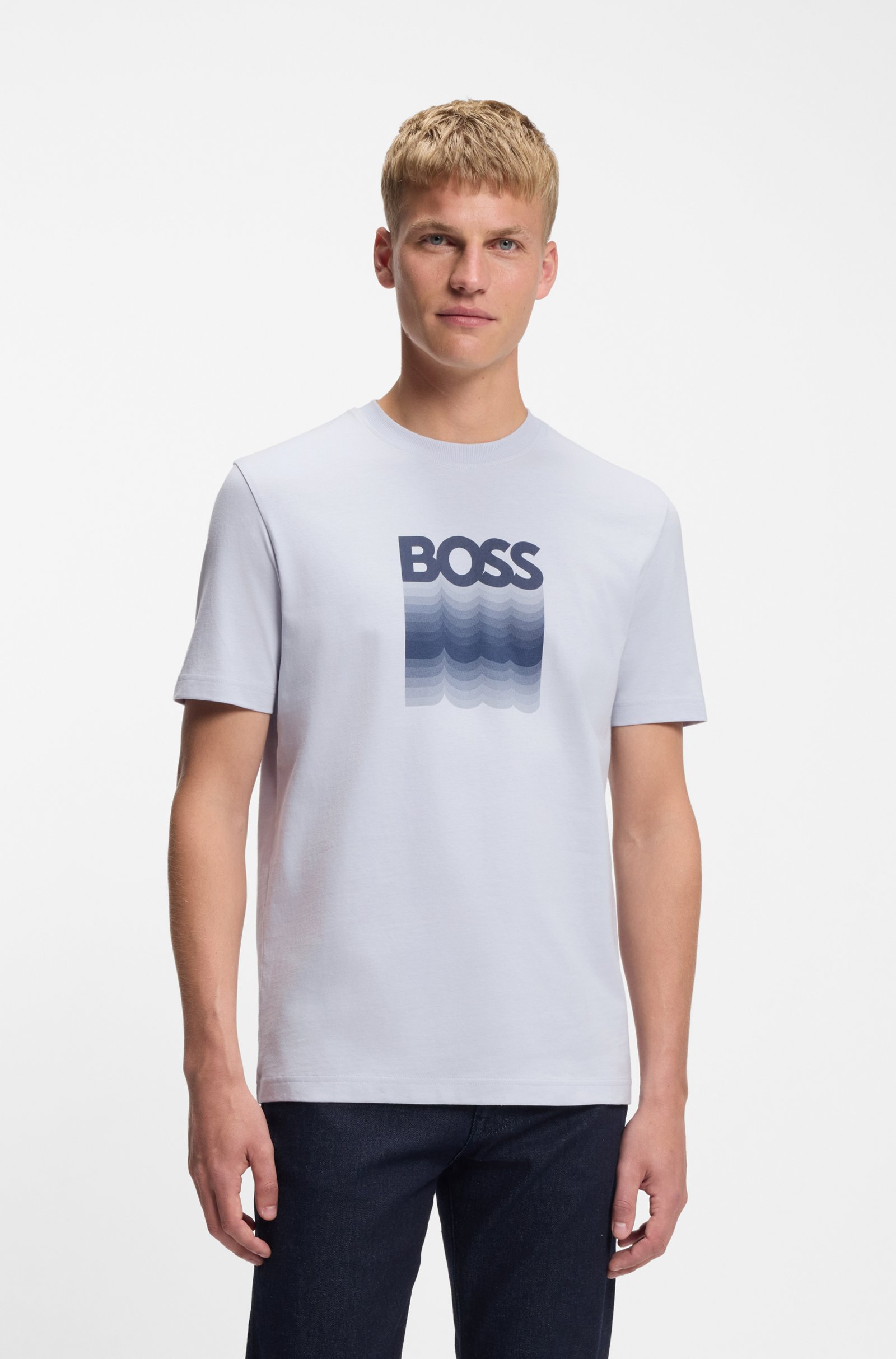 T-shirt coupe régulière Insigna – HUGO BOSS - 50556009-053 - Hugo Boss T-shirt coupe régulière Insigna – HUGO BOSS - 50556009-053 - Hugo Boss