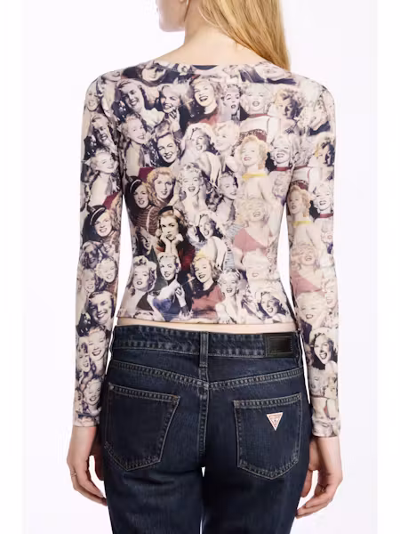 Chandail imprimé Marilyn – GUESS Chandail imprimé Marilyn – GUESS
