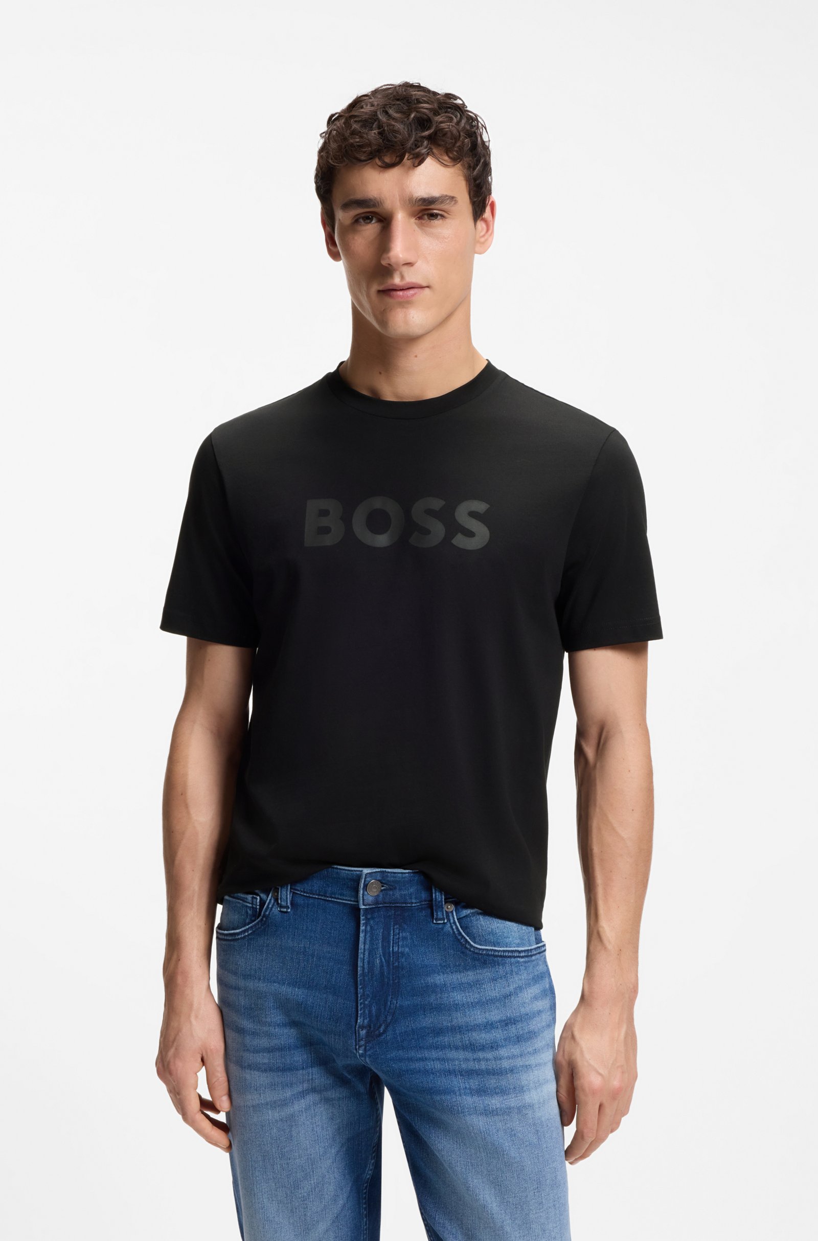 T-shirt logo moderne – HUGO BOSS - 50566504-001 - Hugo Boss T-shirt logo moderne – HUGO BOSS - 50566504-001 - Hugo Boss