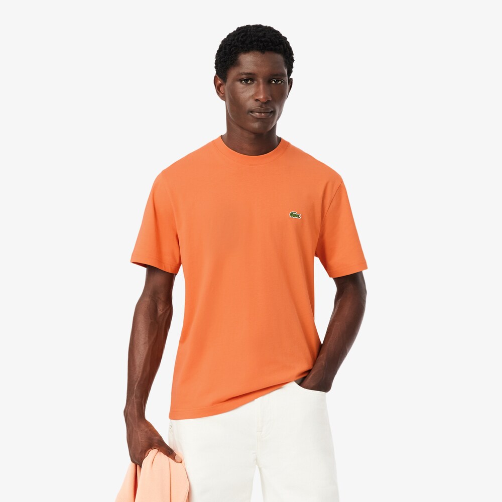 T-shirt en jersey de coton classique – LACOSTE - TH7318-IY0 - LACOSTE T-shirt en jersey de coton classique – LACOSTE - TH7318-IY0 - LACOSTE