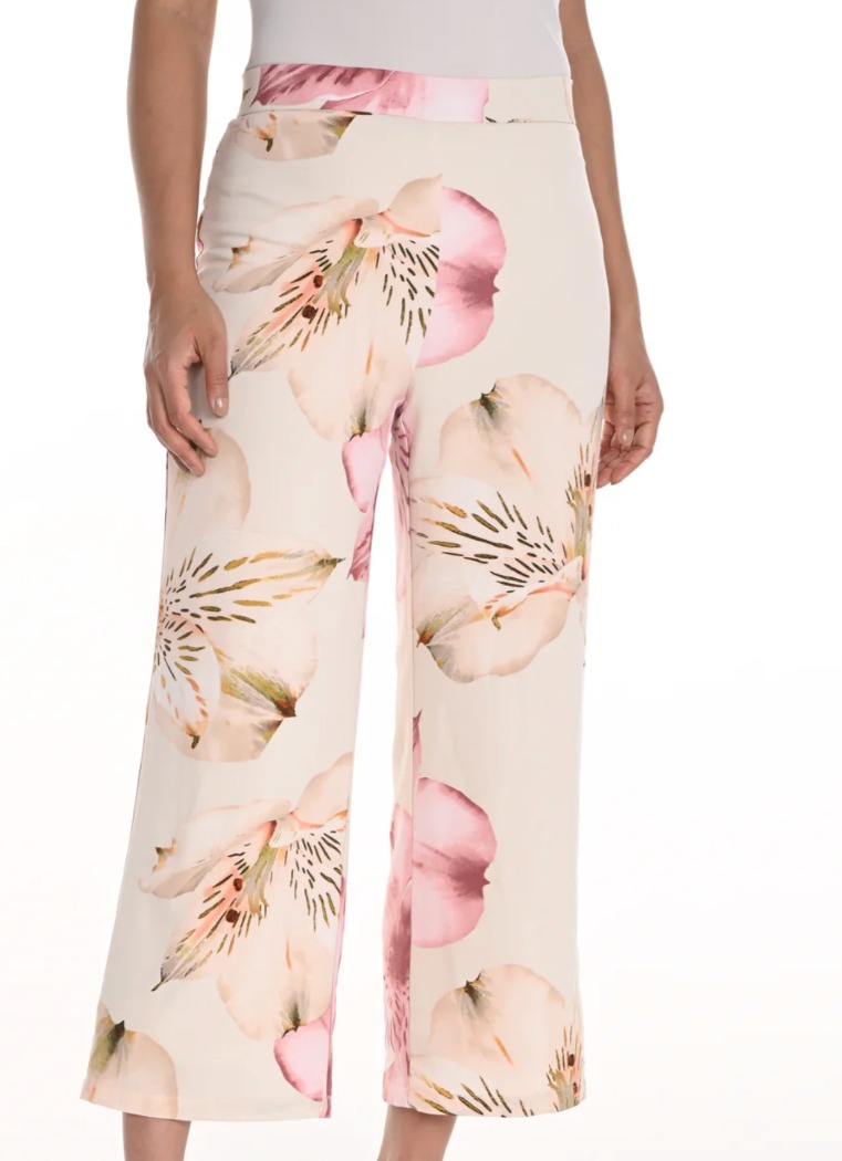 Pantalon ornés de fleurs- FRANK LYMAN Pantalon ornés de fleurs- FRANK LYMAN