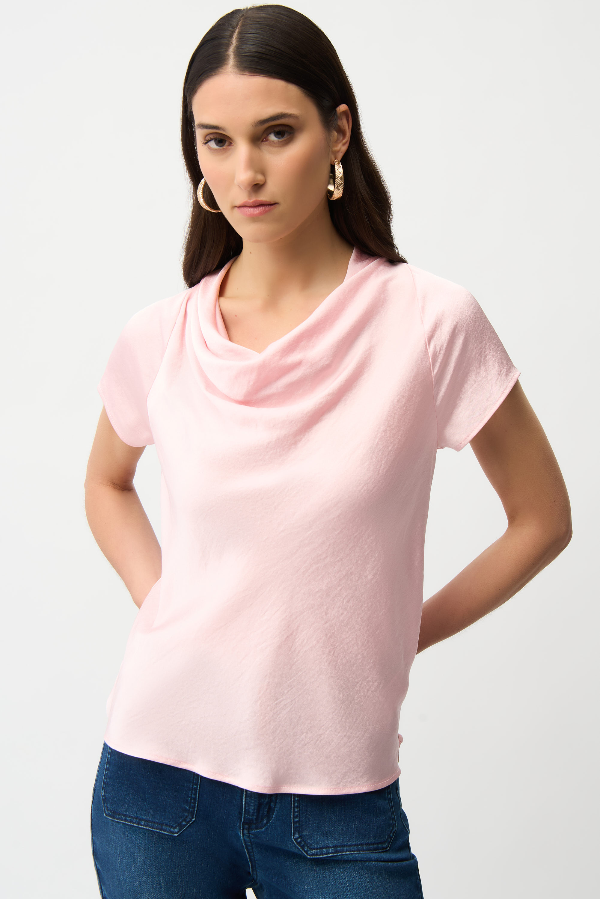 Chandail col drapé – JOSEPH RIBKOFF Chandail col drapé – JOSEPH RIBKOFF