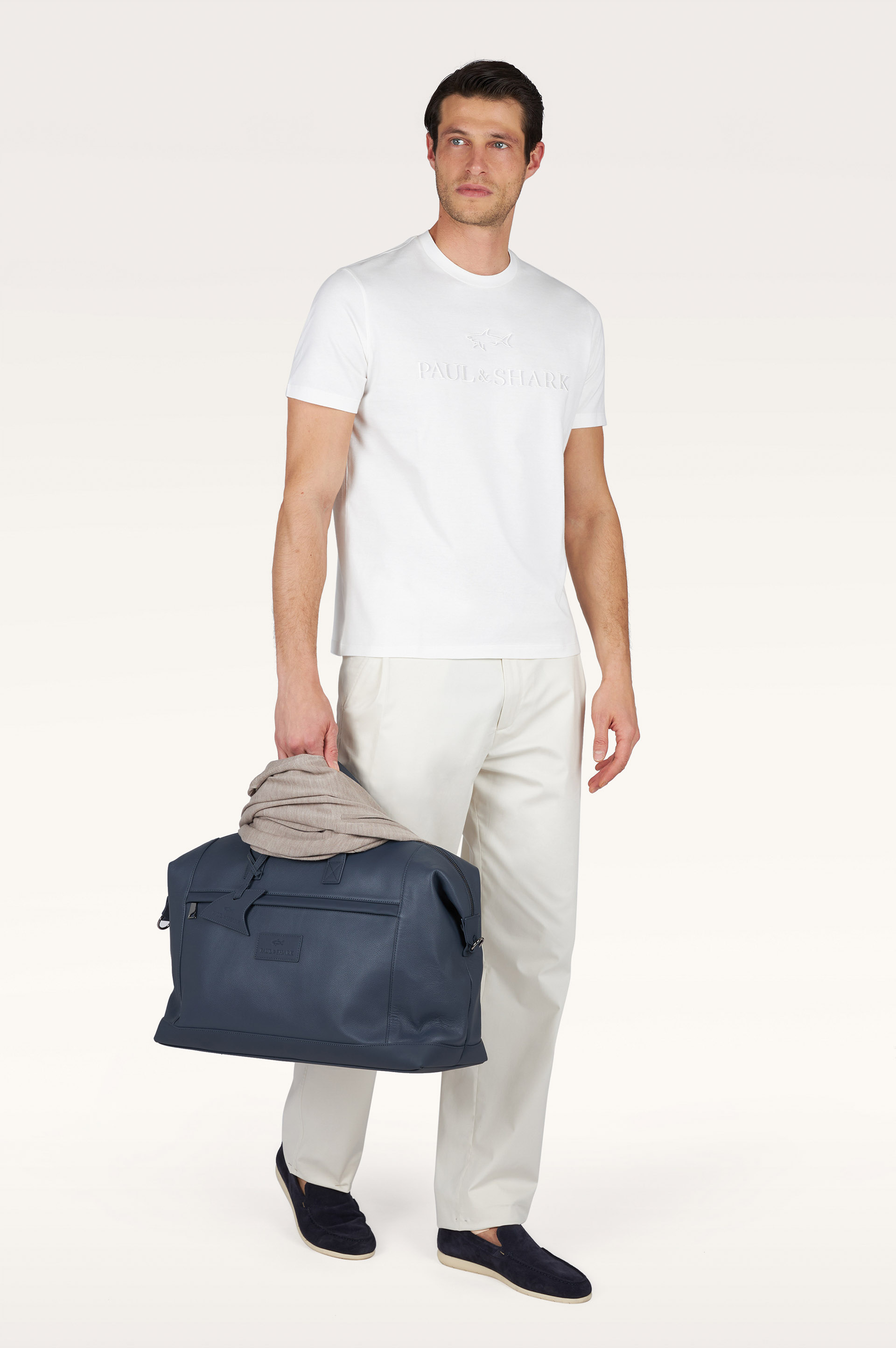 T-shirt en jersey de coton imprimé – PAUL & SHARK T-shirt en jersey de coton imprimé – PAUL & SHARK