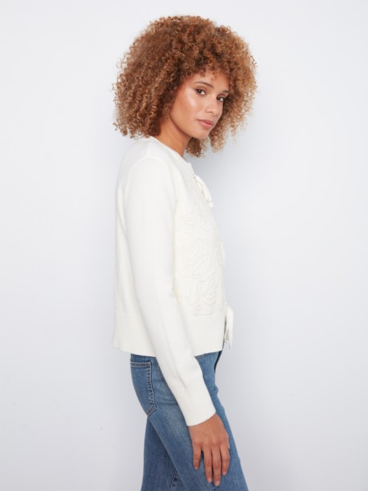 Cardigan jacquard - CHARLIE B Cardigan jacquard - CHARLIE B