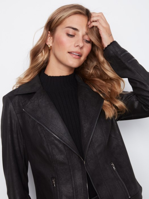 Veste simili cuir - CHARLIE B Veste simili cuir - CHARLIE B