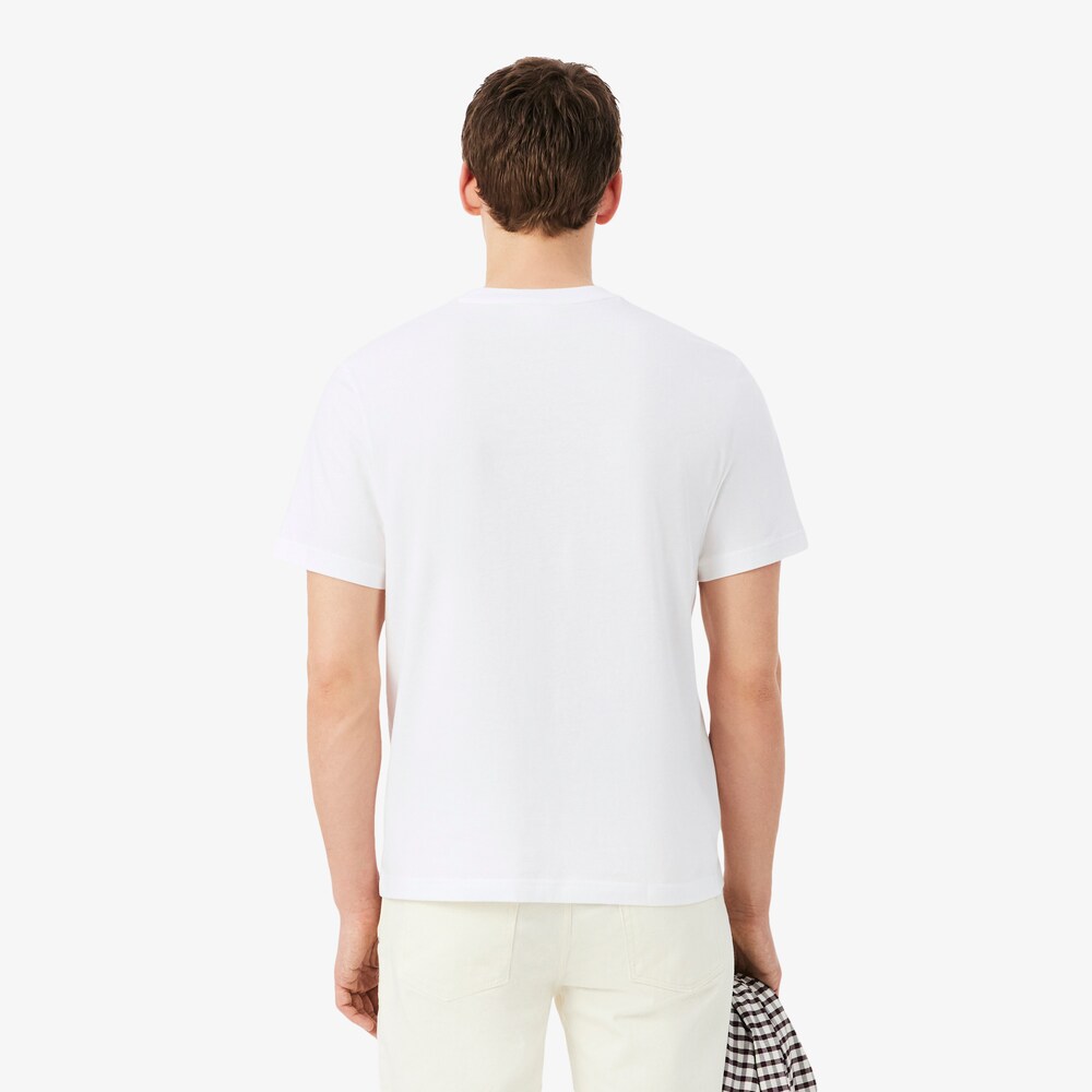 T-shirt en jersey de coton classique – LACOSTE T-shirt en jersey de coton classique – LACOSTE