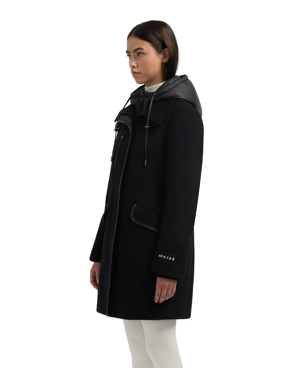 Manteau mi-long en laine Celeste – PAJAR Manteau mi-long en laine Celeste – PAJAR