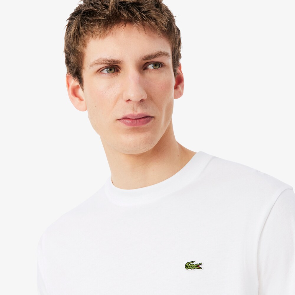 T-shirt en jersey de coton classique – LACOSTE T-shirt en jersey de coton classique – LACOSTE