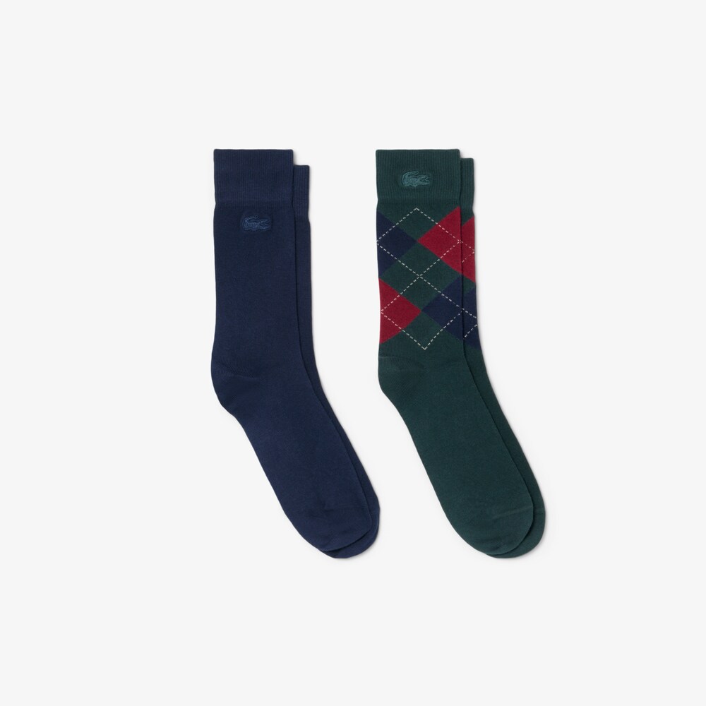 Lot de 2 paires de bas – LACOSTE - RA9255-SW9 - LACOSTE Lot de 2 paires de bas – LACOSTE - RA9255-SW9 - LACOSTE