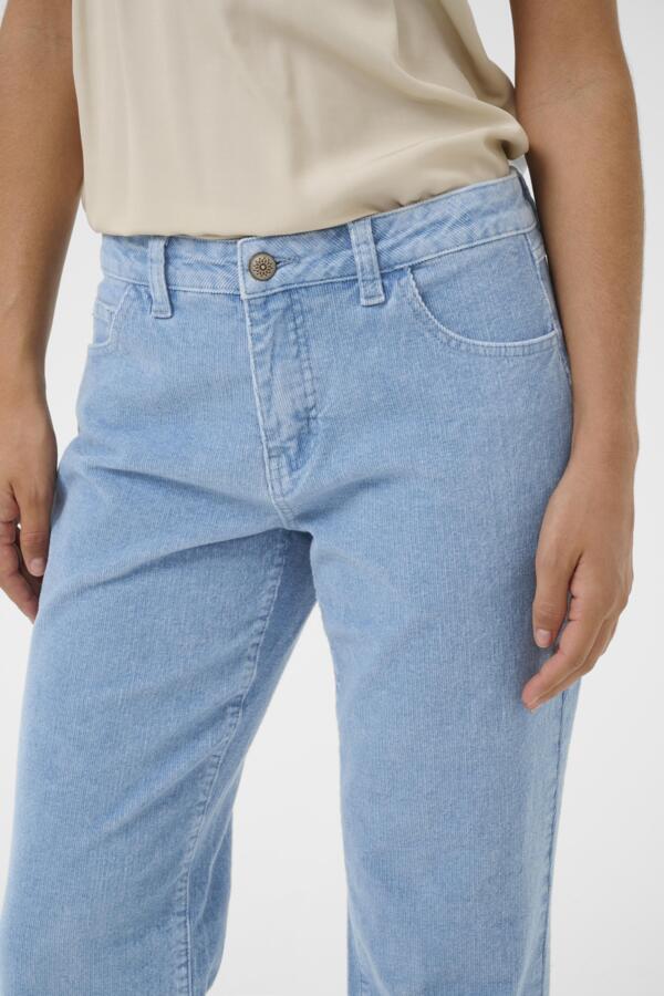 Pantalon Rafael corduroy style denim – CREAM Pantalon Rafael corduroy style denim – CREAM