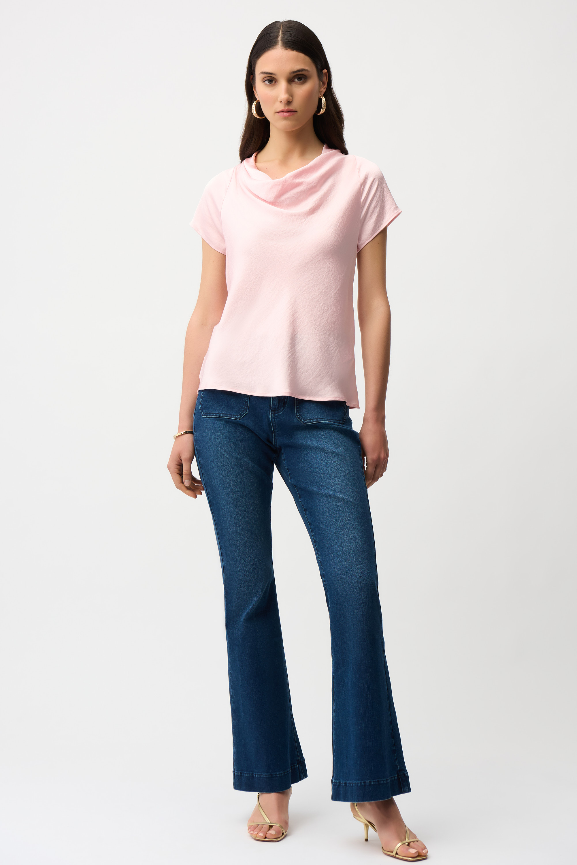 Chandail col drapé – JOSEPH RIBKOFF Chandail col drapé – JOSEPH RIBKOFF