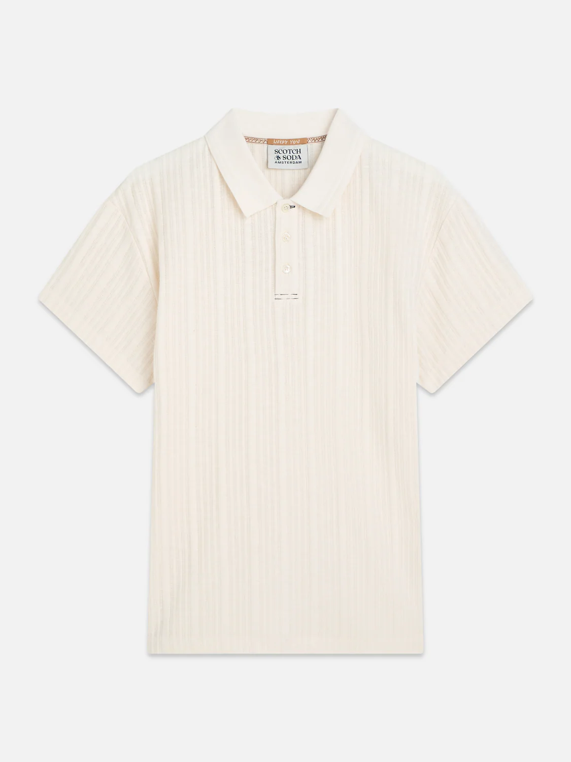 Polo côtelé coupe relax – SCOTCH & SODA Polo côtelé coupe relax – SCOTCH & SODA