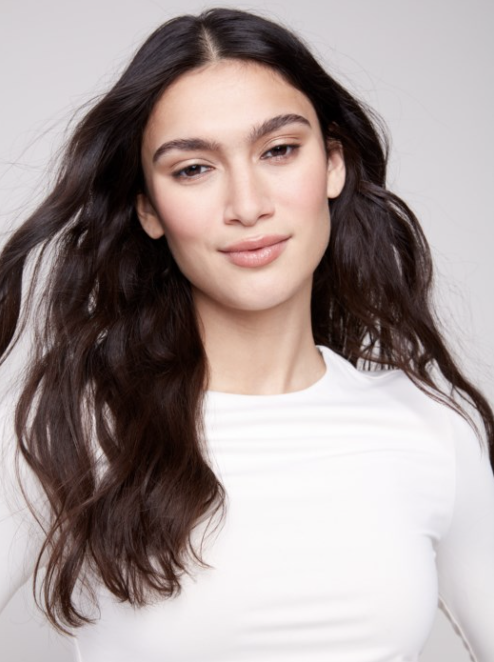 Chandail super extensible en tricot double - CHARLIE B Chandail super extensible en tricot double - CHARLIE B
