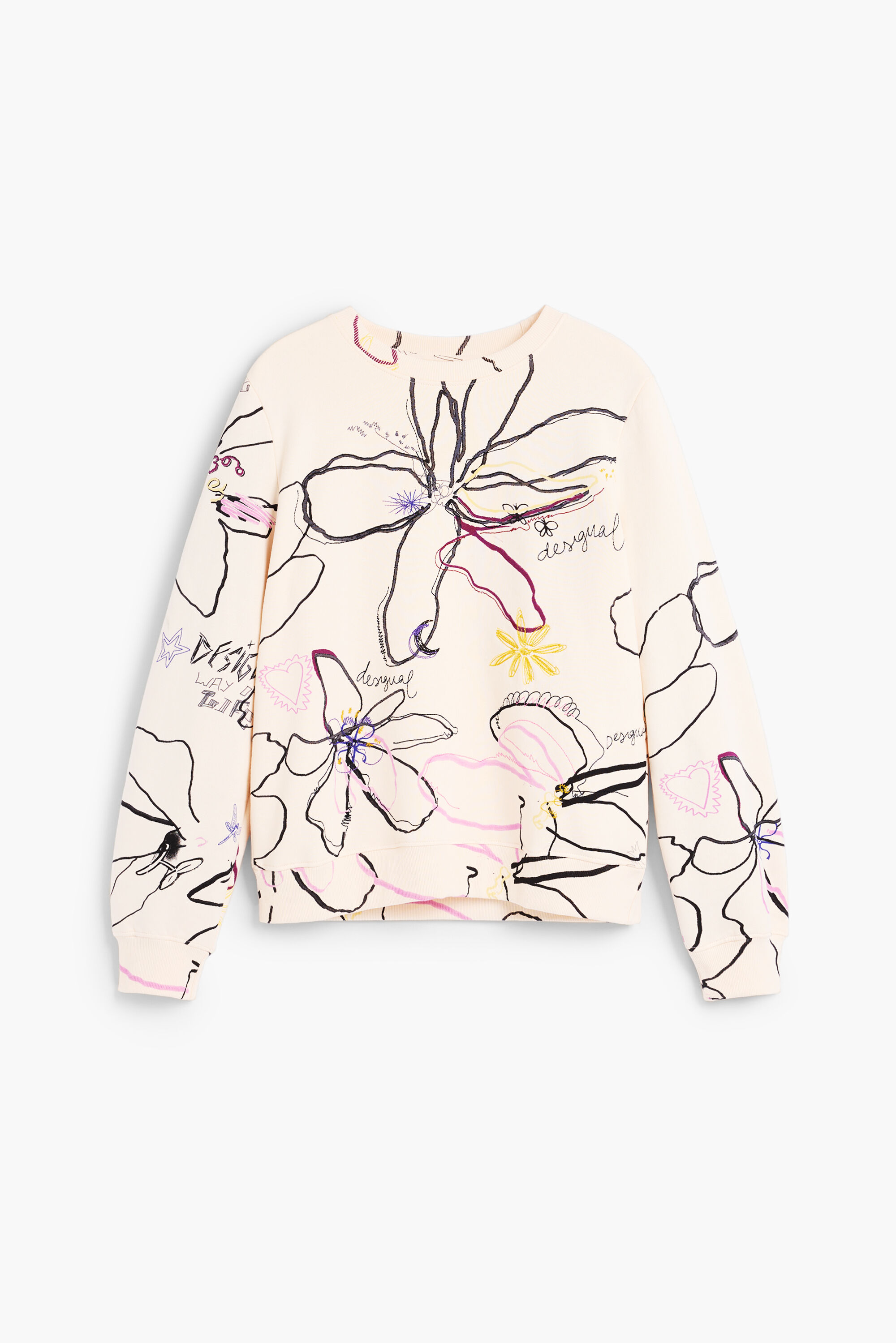 Chandail imprimé floral – DESIGUAL Chandail imprimé floral – DESIGUAL