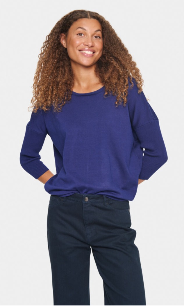 Chandail Mila R-Neck - SAINT-TROPEZ Chandail Mila R-Neck - SAINT-TROPEZ