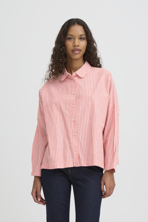 Chemise Giley rayures modernes – ICHI Chemise Giley rayures modernes – ICHI