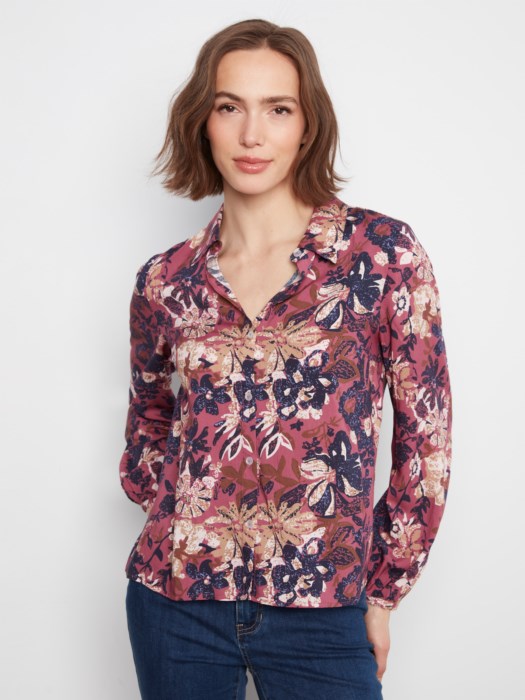 Blouse imprimé floral - CHARLIE B - C4709 - Charlie B Blouse imprimé floral - CHARLIE B - C4709 - Charlie B