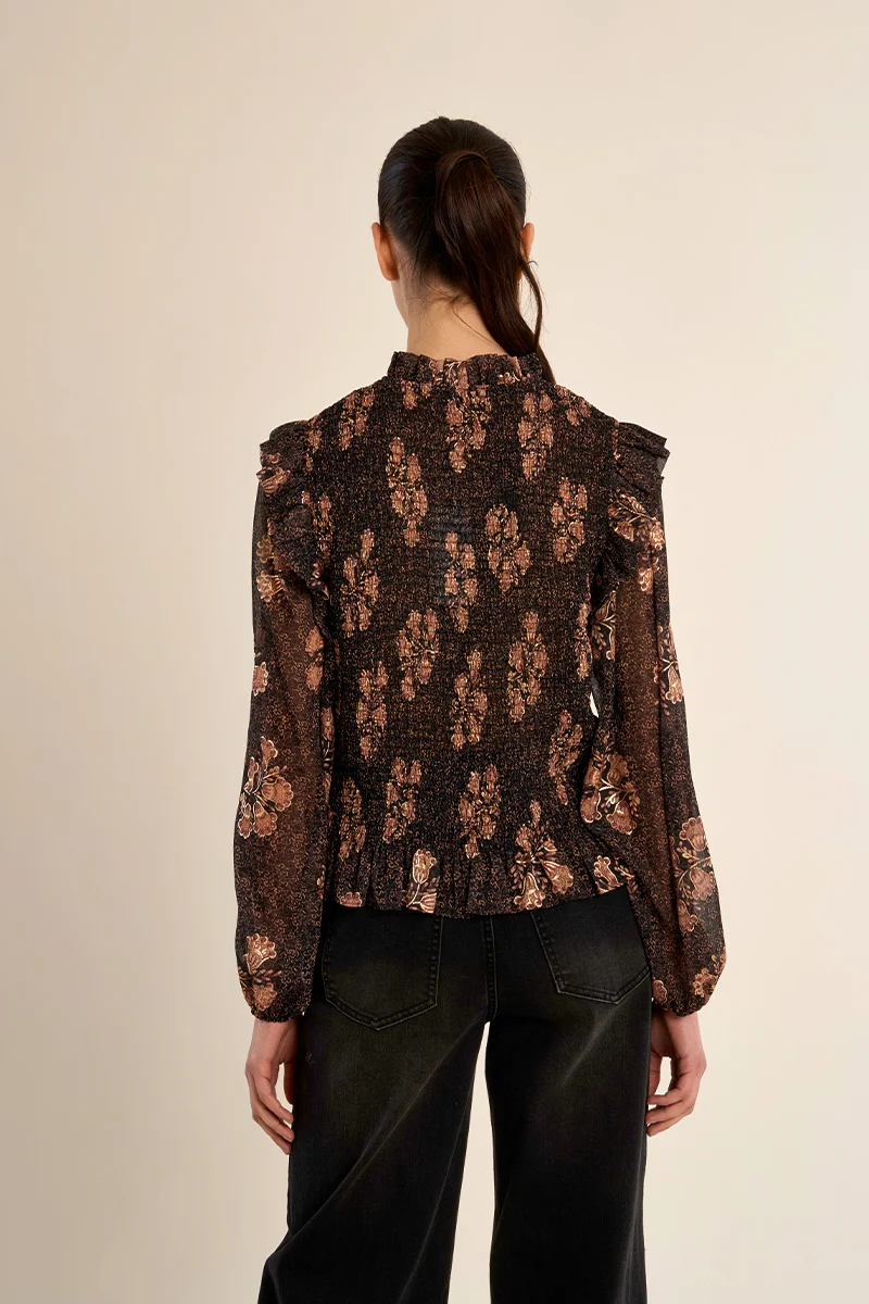Blouse volanté - MOLLY BRACKEN Blouse volanté - MOLLY BRACKEN