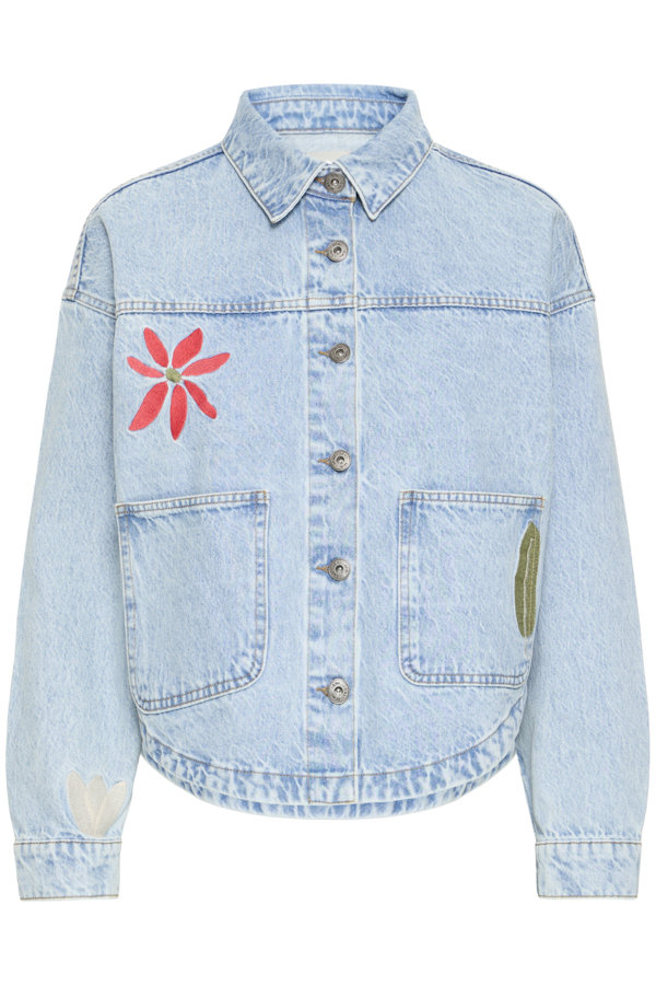Veste en denim Bauve – ICHI Veste en denim Bauve – ICHI