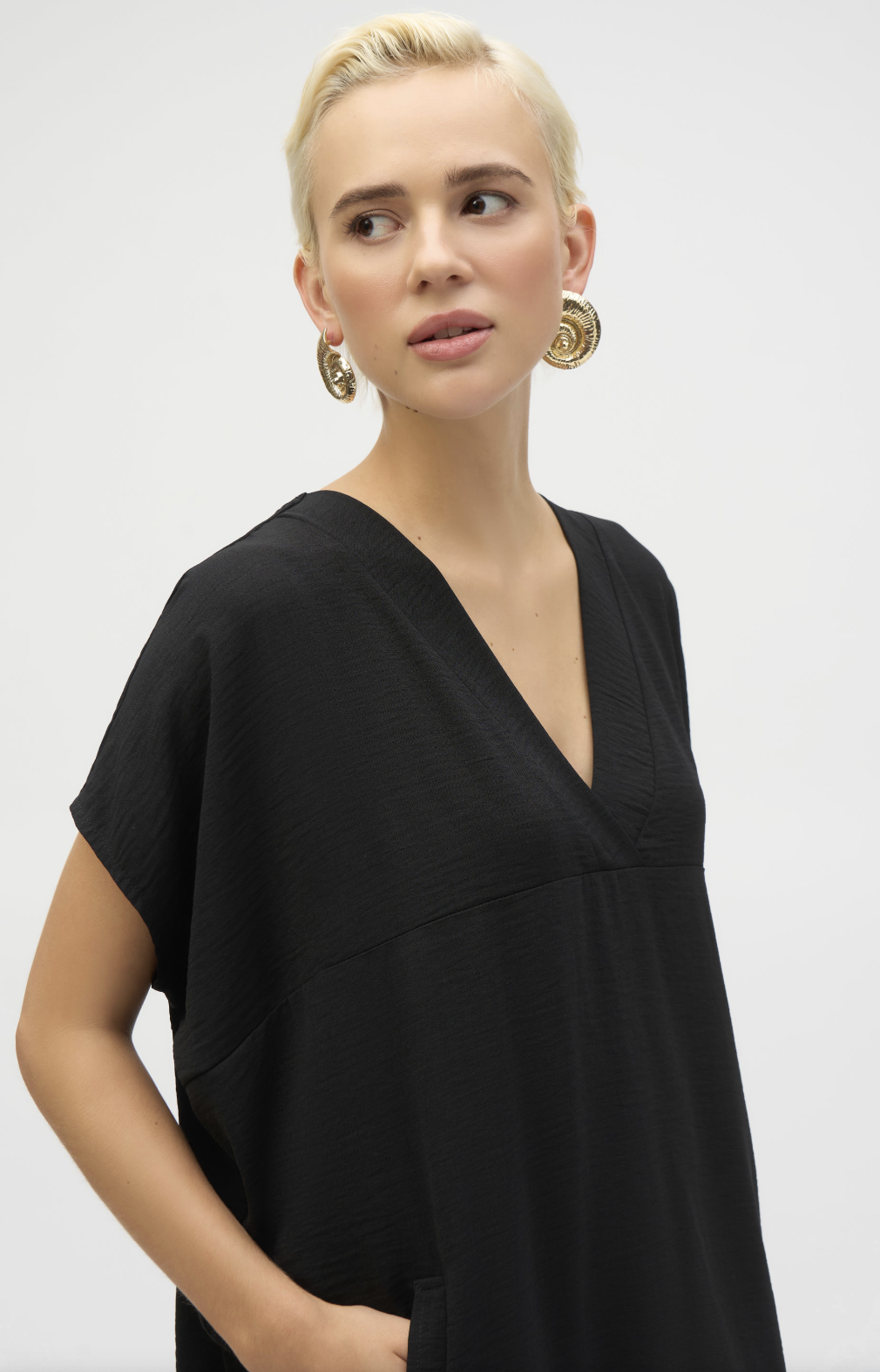 Robe minimaliste ample en gaze - JOSEPH RIBKOFF Robe minimaliste ample en gaze - JOSEPH RIBKOFF