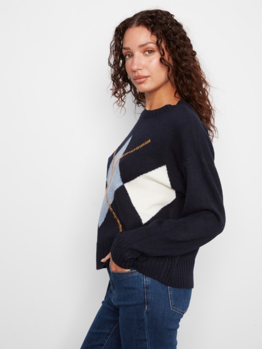 Chandail Jacquard Cozy – CHARLIE B Chandail Jacquard Cozy – CHARLIE B