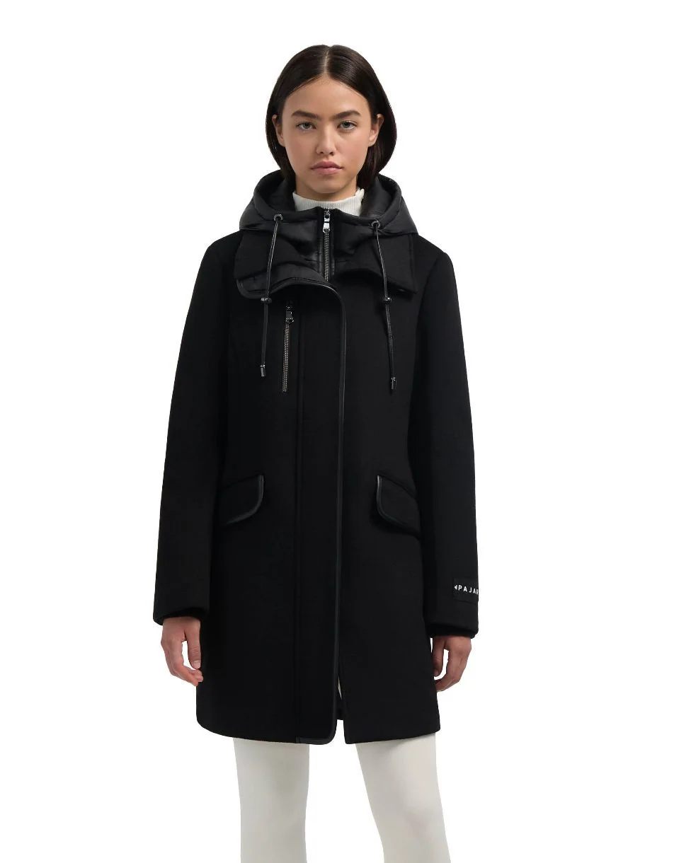 Manteau mi-long en laine Celeste – PAJAR - P2N613F5WO - PAJAR Manteau mi-long en laine Celeste – PAJAR - P2N613F5WO - PAJAR