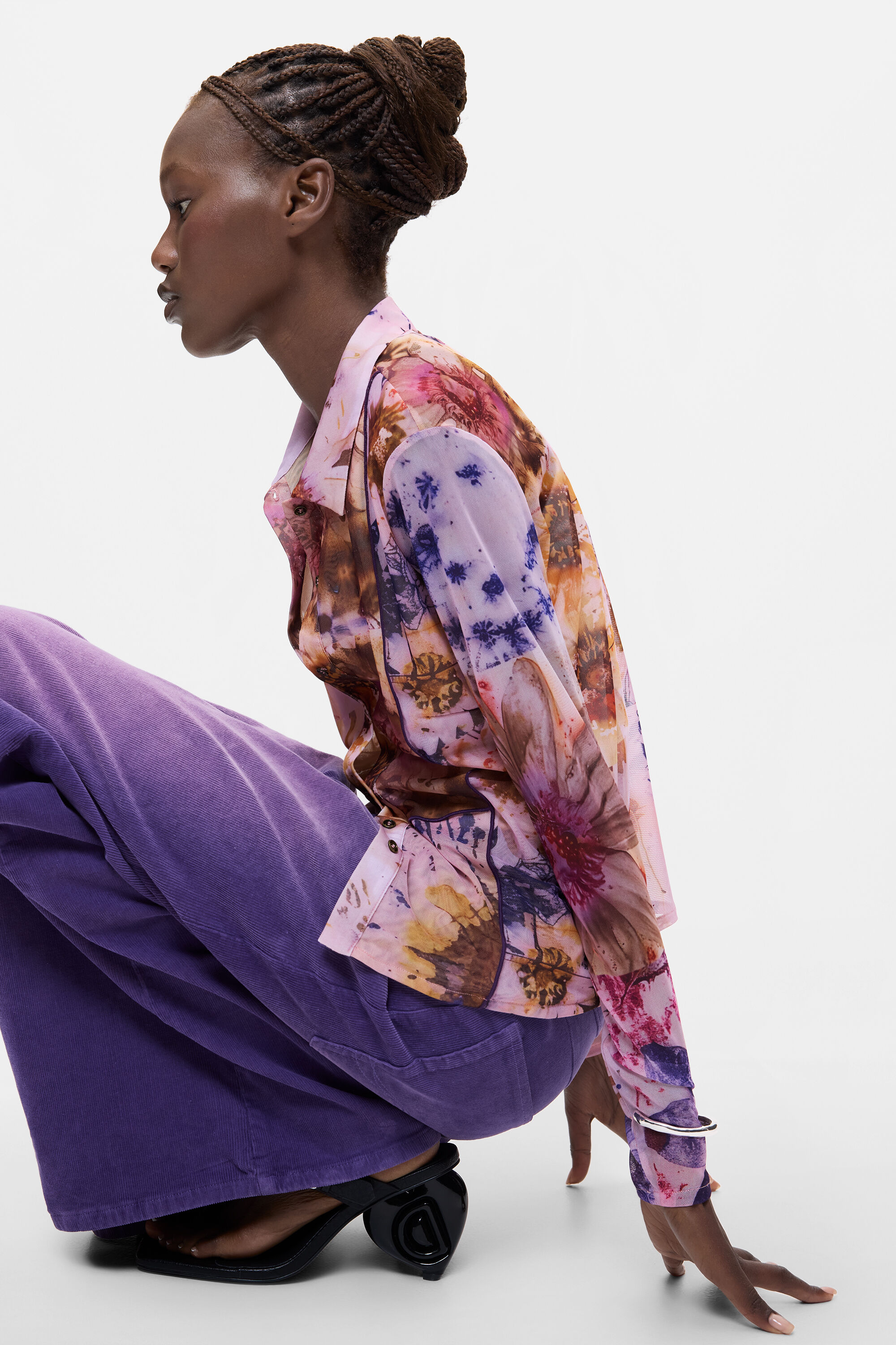 Chemisier imprimée – DESIGUAL Chemisier imprimée – DESIGUAL