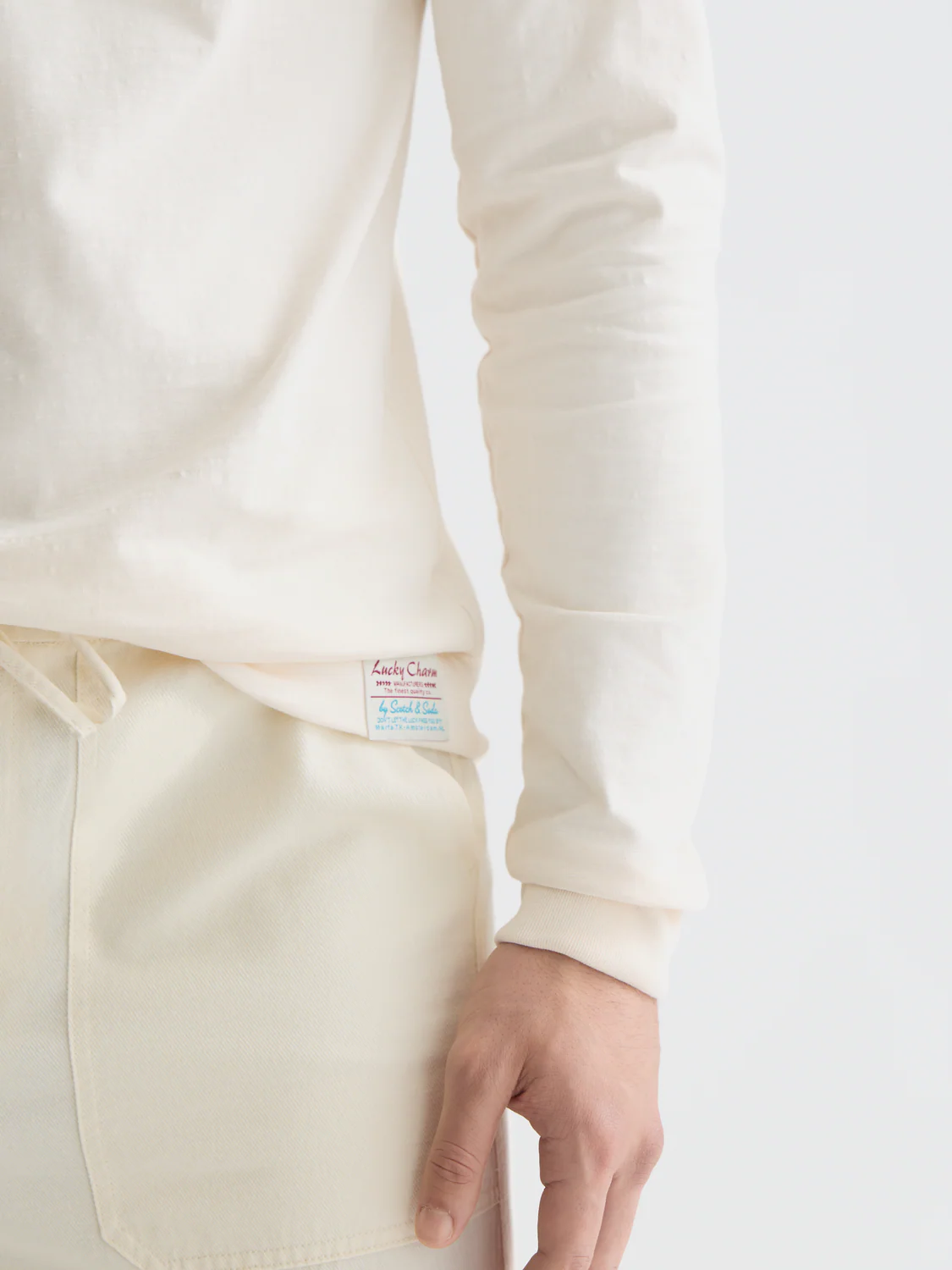 Haut Henley manches longues – SCOTCH & SODA Haut Henley manches longues – SCOTCH & SODA