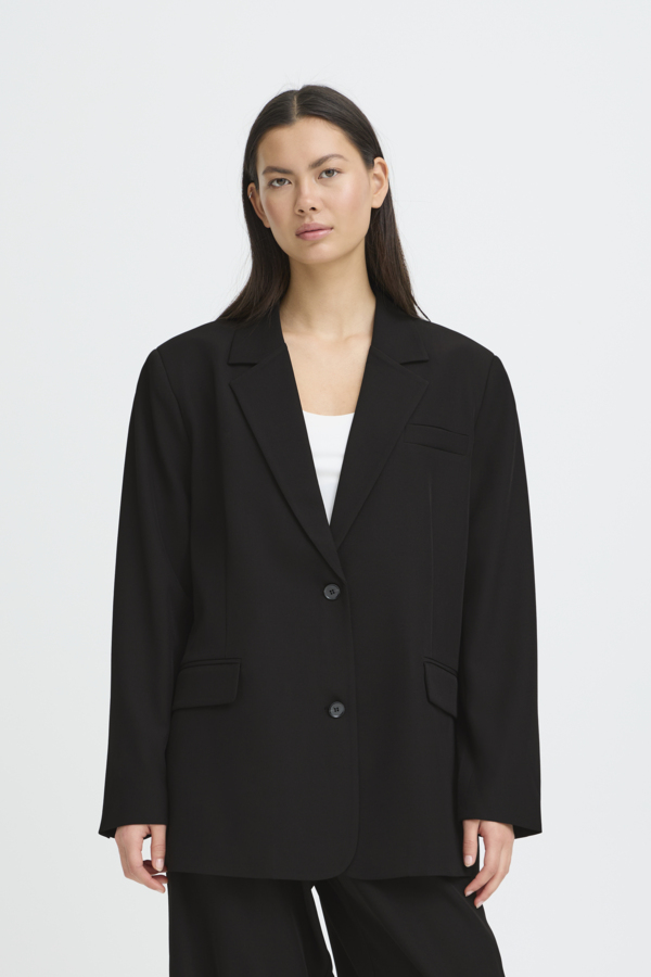 Veston oversize Fava – ICHI - 20125677 - ICHI Veston oversize Fava – ICHI - 20125677 - ICHI