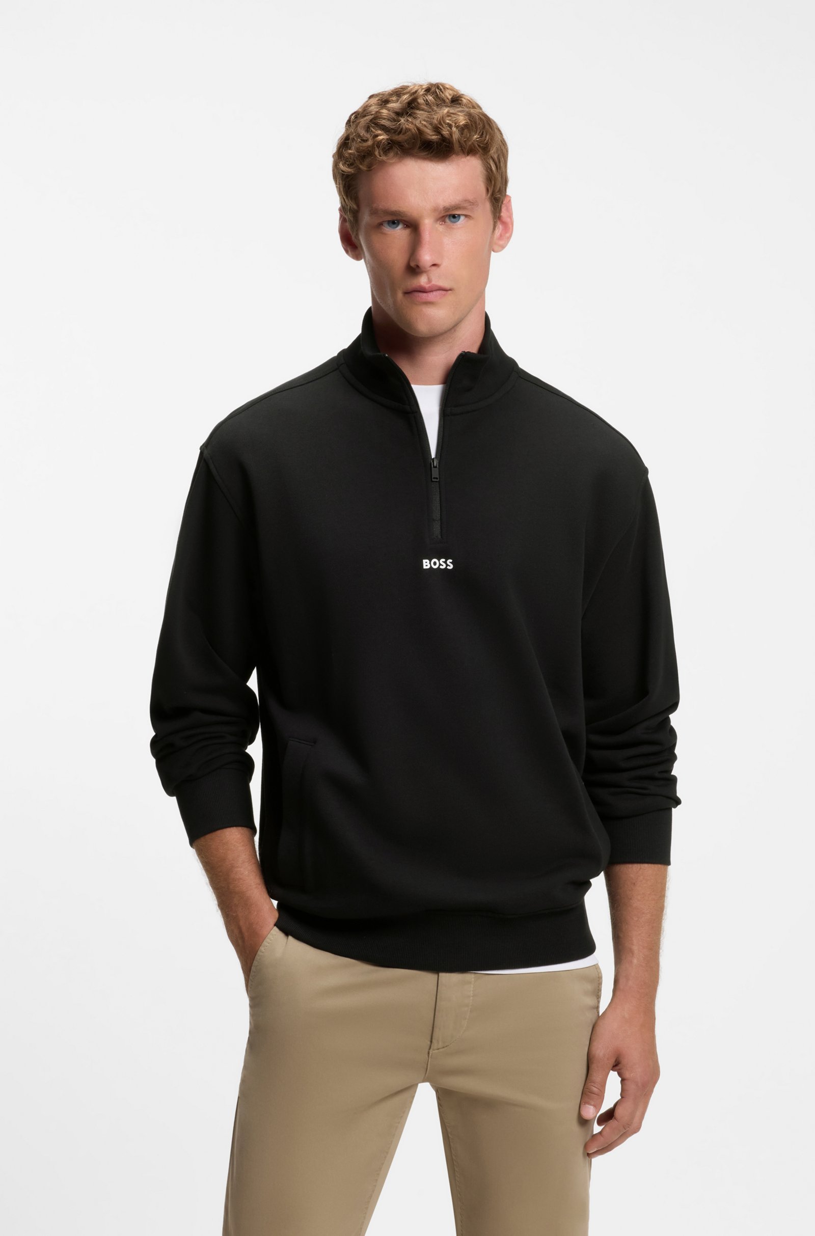Chandail quart de zip - HUGO BOSS - 50569548 - Hugo Boss Chandail quart de zip - HUGO BOSS - 50569548 - Hugo Boss