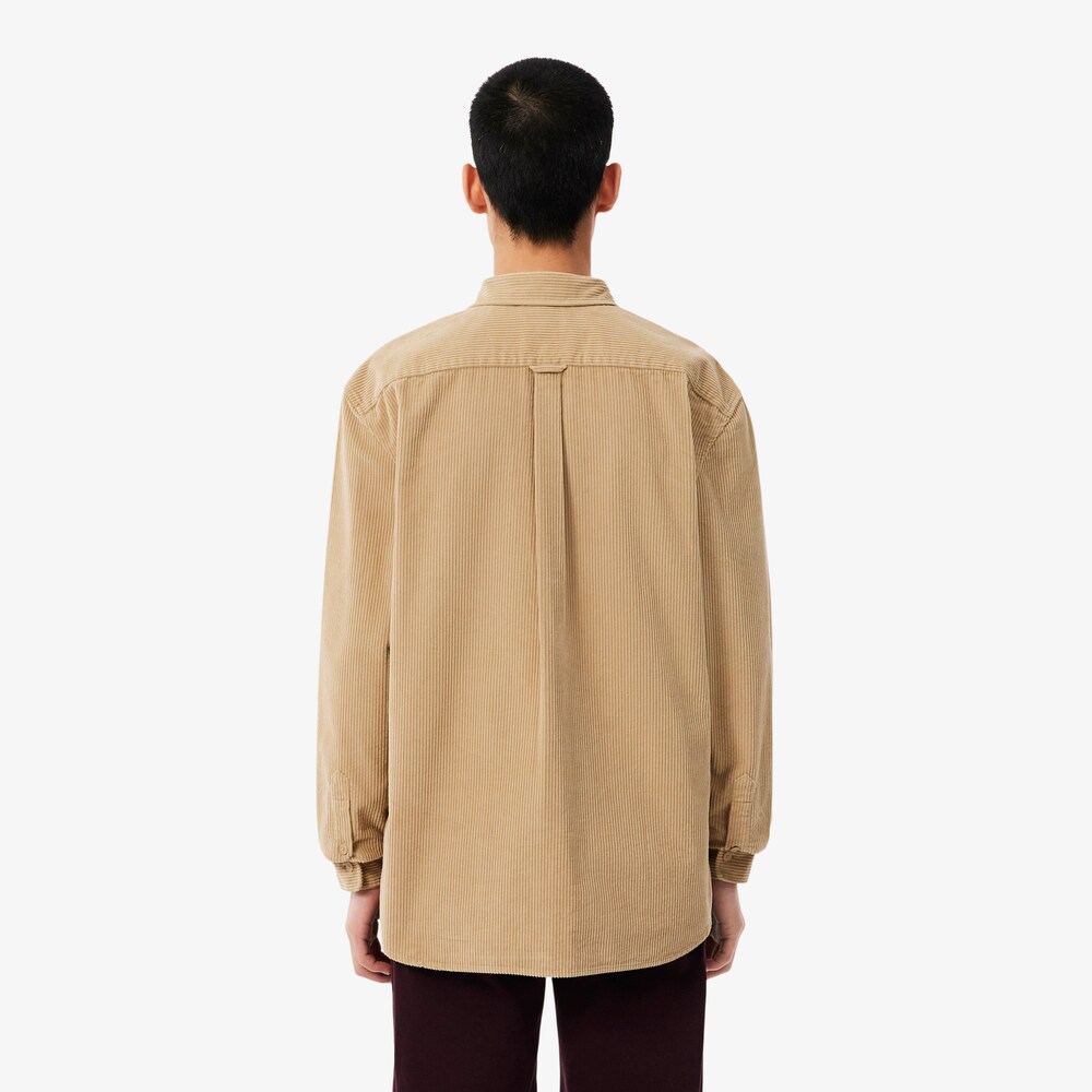 Chemise côtelée – LACOSTE Chemise côtelée – LACOSTE
