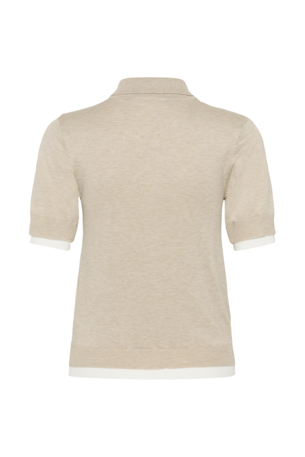 Polo Contrasté Lizza – KAFFE Polo Contrasté Lizza – KAFFE