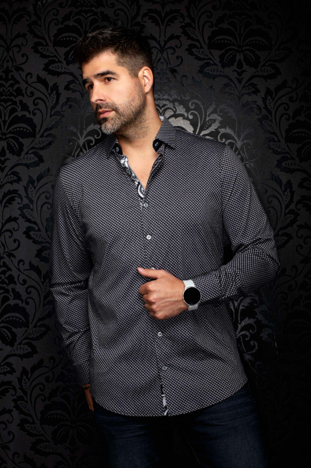 Chemise extensible Sanluca – AU NOIR - SANLUCA - AU NOIR Chemise extensible Sanluca – AU NOIR - SANLUCA - AU NOIR