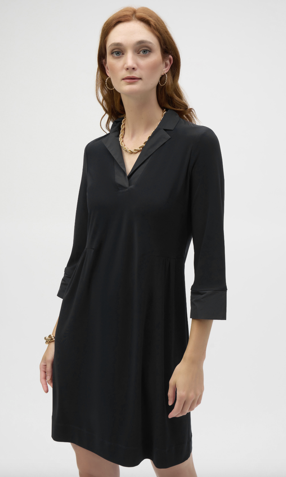 Robe en tricot soyeux - JOSEPH RIBKOFF Robe en tricot soyeux - JOSEPH RIBKOFF