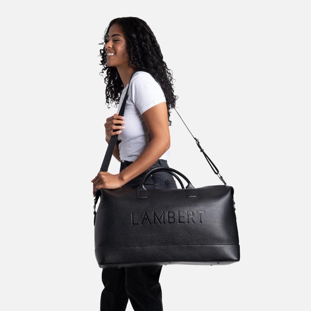 Sac de voyage en cuir vegan June - LAMBERT Sac de voyage en cuir vegan June - LAMBERT