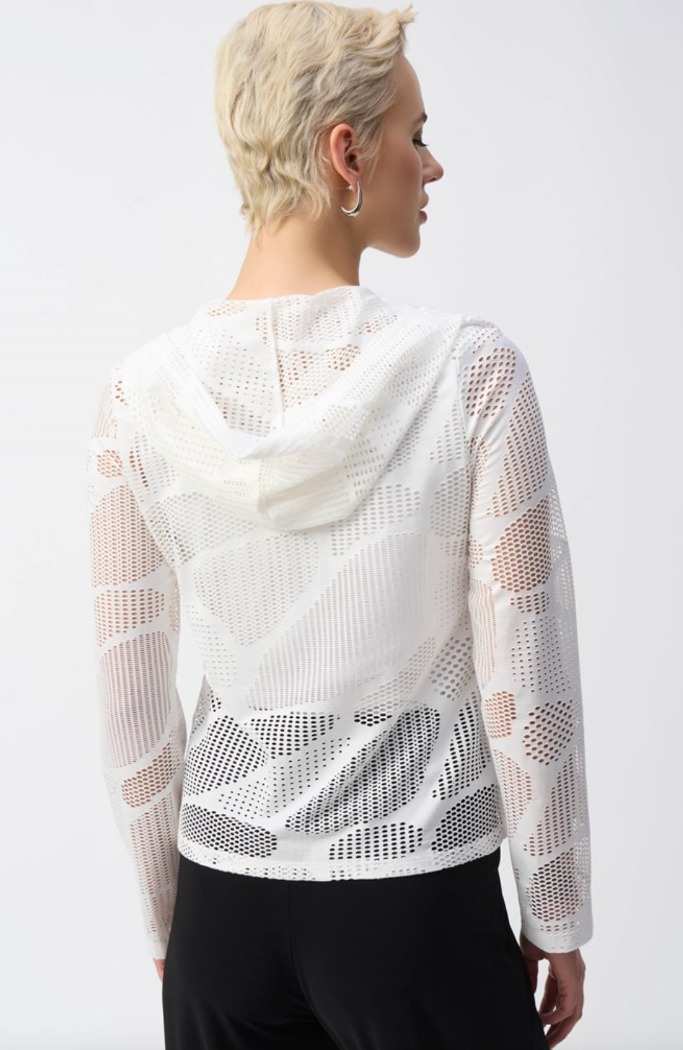 Veste en tricot de fantaisie - JOSEPH RIBKOFF Veste en tricot de fantaisie - JOSEPH RIBKOFF