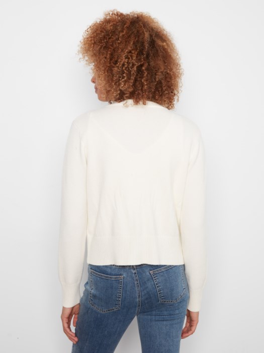 Cardigan jacquard - CHARLIE B Cardigan jacquard - CHARLIE B