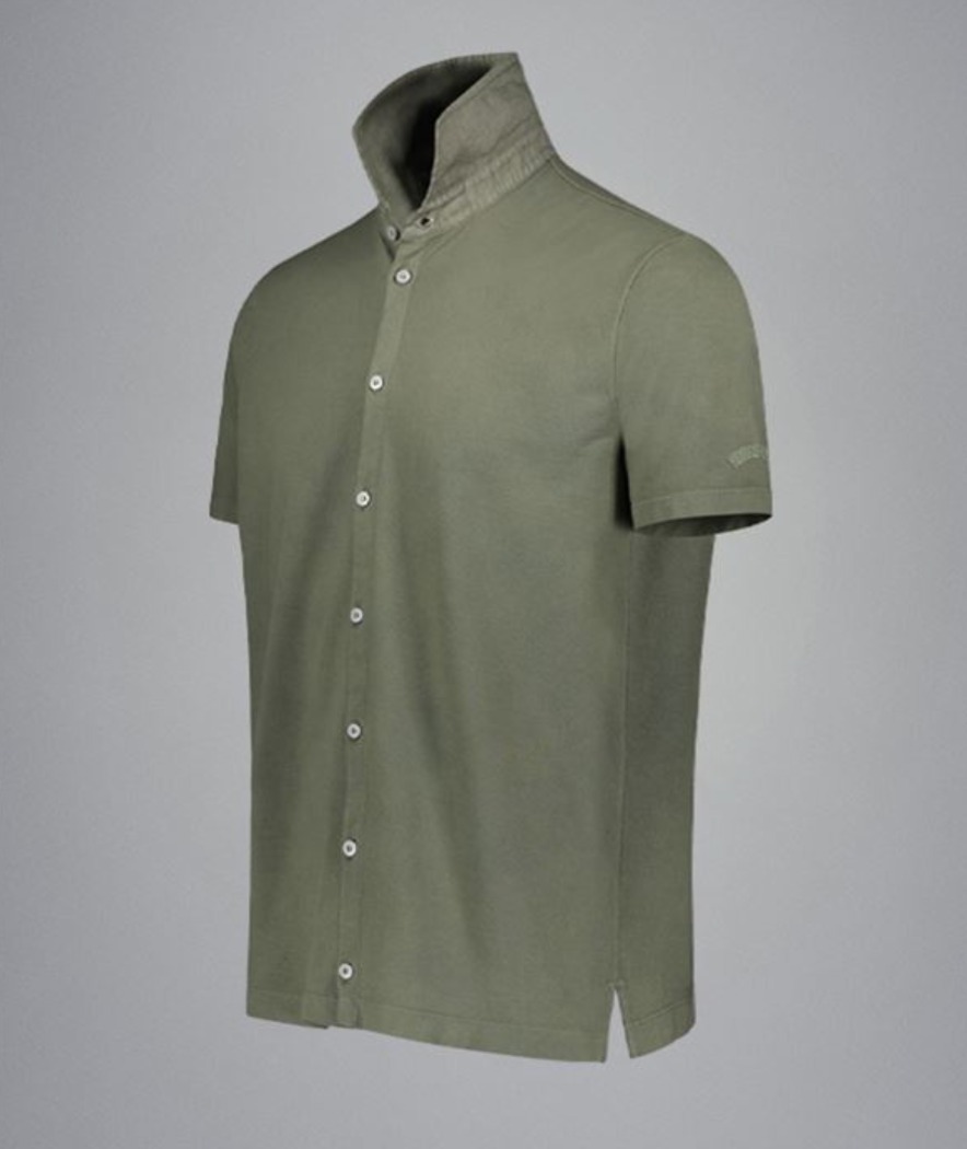 Chemise en coton piqué - PAUL & SHARK Chemise en coton piqué - PAUL & SHARK