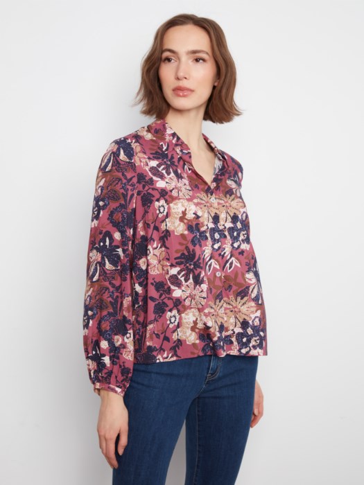 Blouse imprimé floral - CHARLIE B Blouse imprimé floral - CHARLIE B
