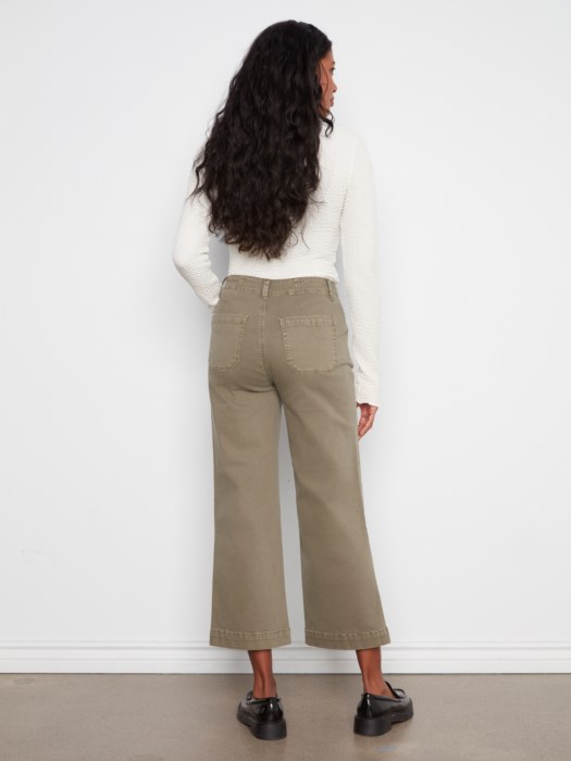 Pantalon court jambe large - CHARLIE B Pantalon court jambe large - CHARLIE B